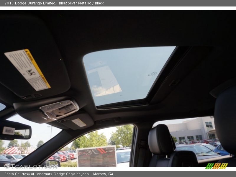 Billet Silver Metallic / Black 2015 Dodge Durango Limited