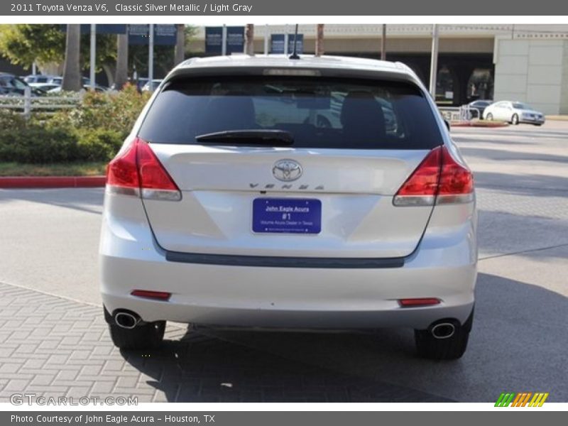 Classic Silver Metallic / Light Gray 2011 Toyota Venza V6