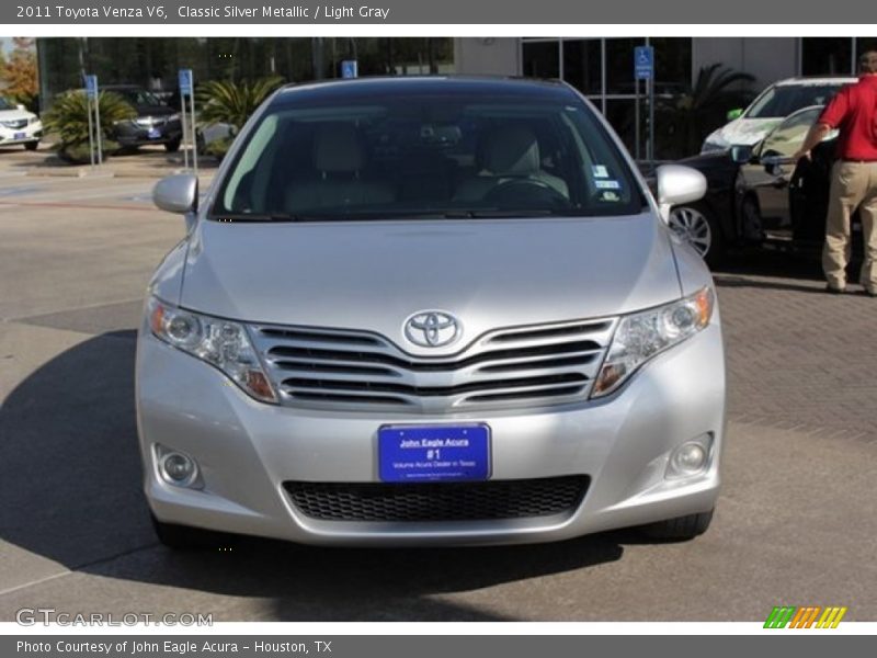 Classic Silver Metallic / Light Gray 2011 Toyota Venza V6