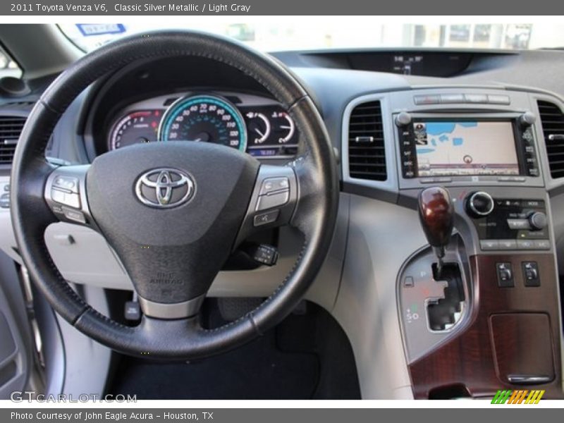 Classic Silver Metallic / Light Gray 2011 Toyota Venza V6