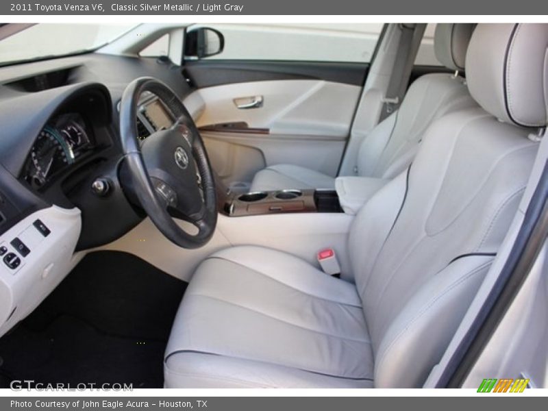 Classic Silver Metallic / Light Gray 2011 Toyota Venza V6