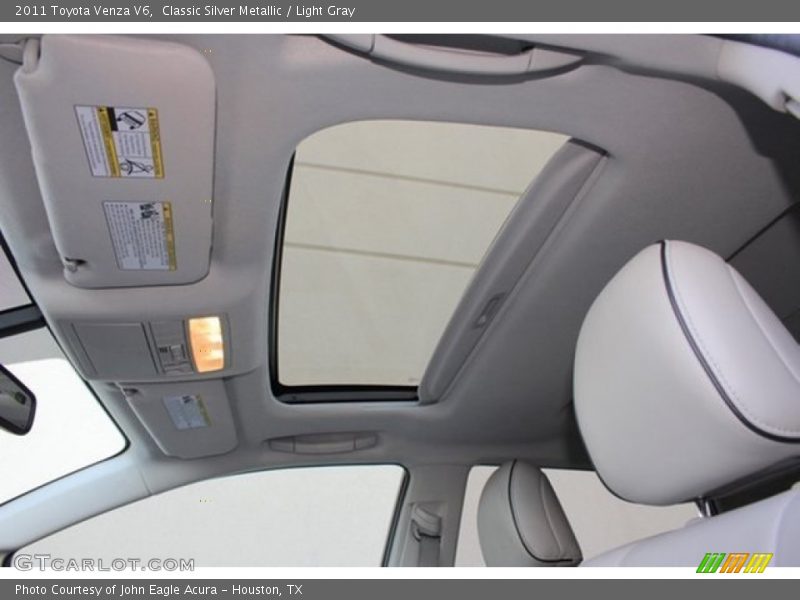 Classic Silver Metallic / Light Gray 2011 Toyota Venza V6