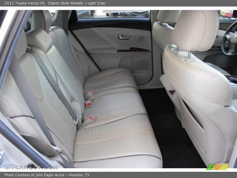 Classic Silver Metallic / Light Gray 2011 Toyota Venza V6
