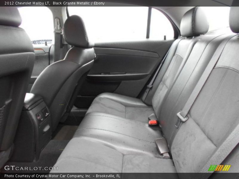 Black Granite Metallic / Ebony 2012 Chevrolet Malibu LT
