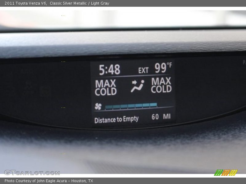Classic Silver Metallic / Light Gray 2011 Toyota Venza V6