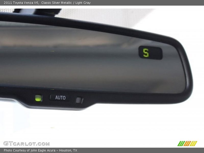 Classic Silver Metallic / Light Gray 2011 Toyota Venza V6