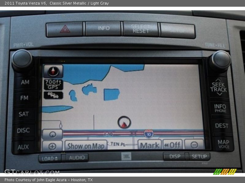 Classic Silver Metallic / Light Gray 2011 Toyota Venza V6