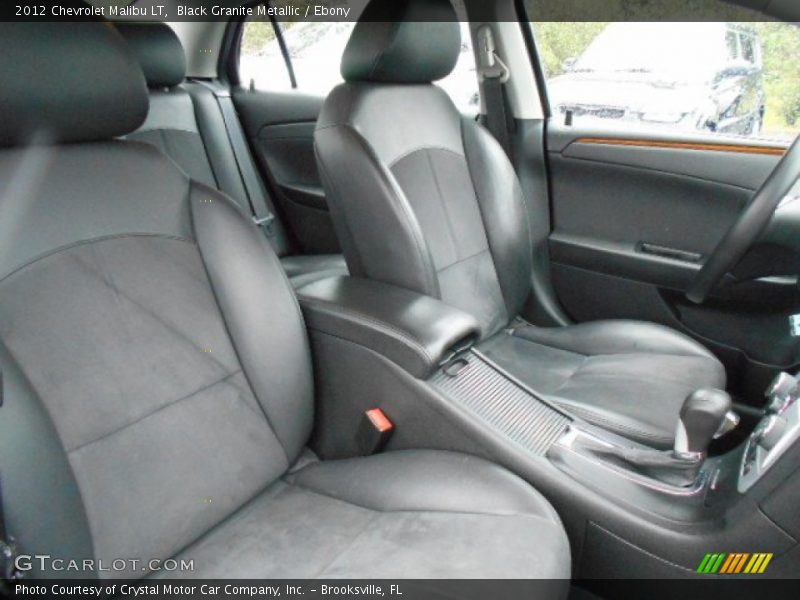 Black Granite Metallic / Ebony 2012 Chevrolet Malibu LT
