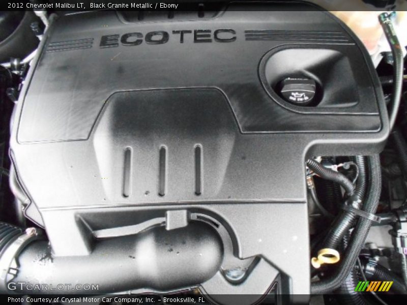 Black Granite Metallic / Ebony 2012 Chevrolet Malibu LT