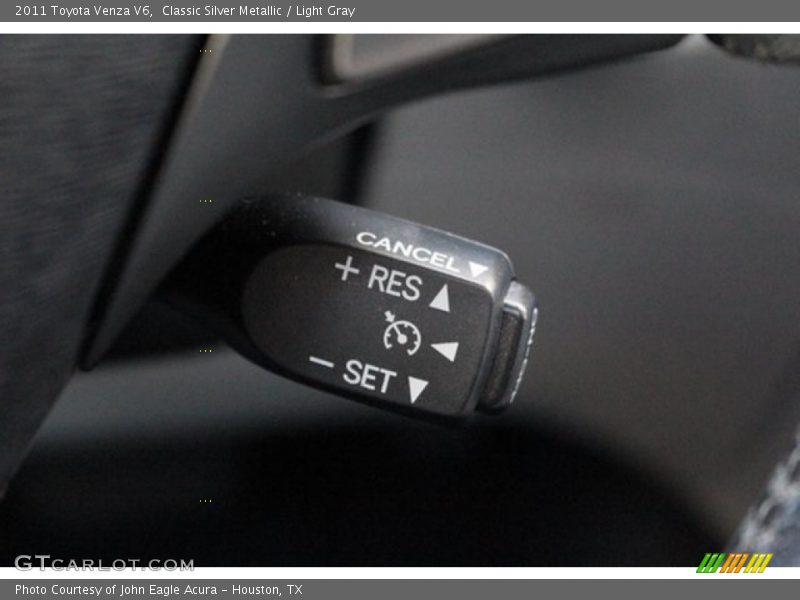 Classic Silver Metallic / Light Gray 2011 Toyota Venza V6
