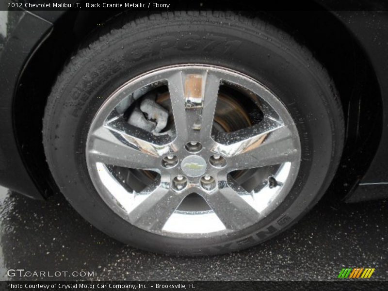 Black Granite Metallic / Ebony 2012 Chevrolet Malibu LT