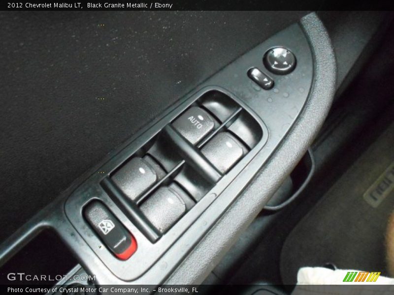 Black Granite Metallic / Ebony 2012 Chevrolet Malibu LT