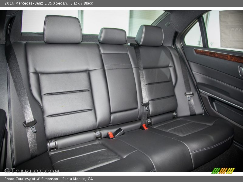 Black / Black 2016 Mercedes-Benz E 350 Sedan