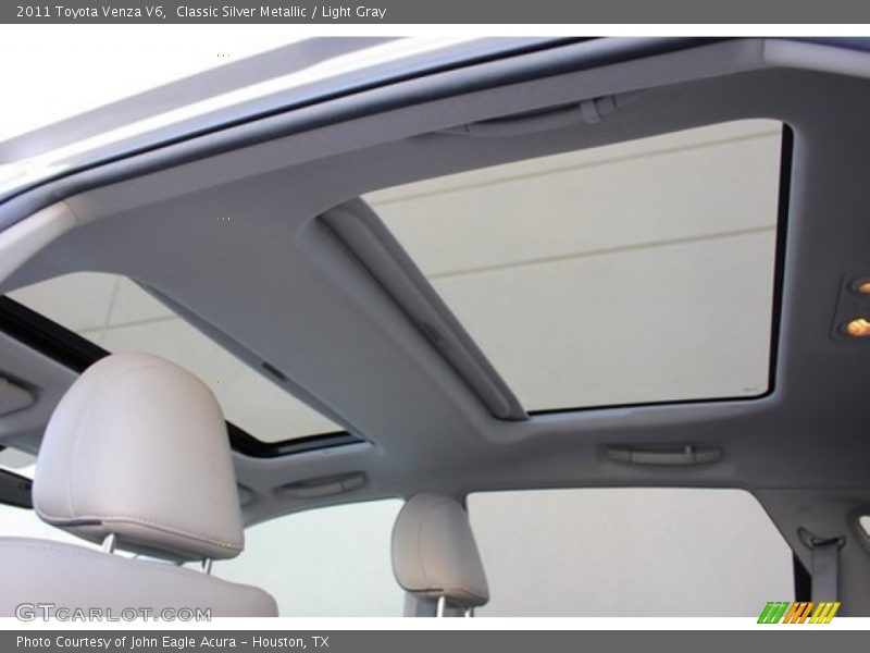 Classic Silver Metallic / Light Gray 2011 Toyota Venza V6
