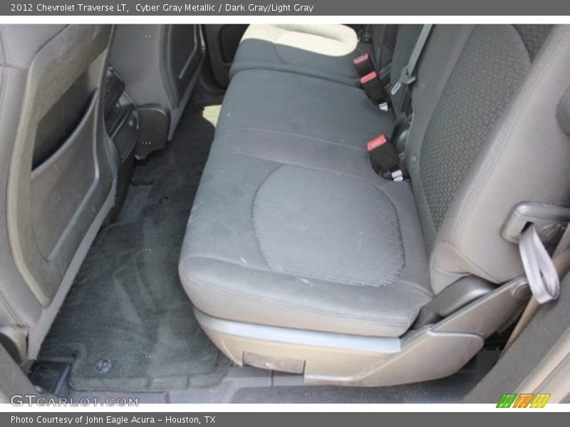 Cyber Gray Metallic / Dark Gray/Light Gray 2012 Chevrolet Traverse LT