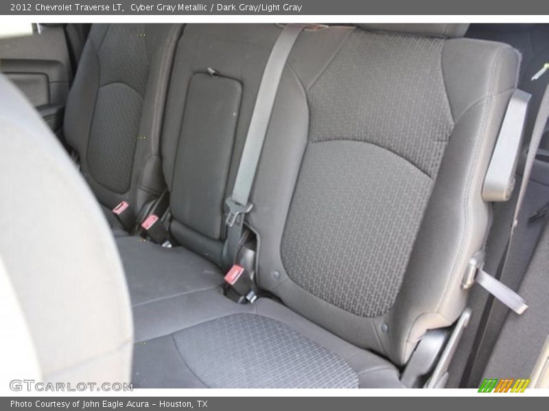 Cyber Gray Metallic / Dark Gray/Light Gray 2012 Chevrolet Traverse LT