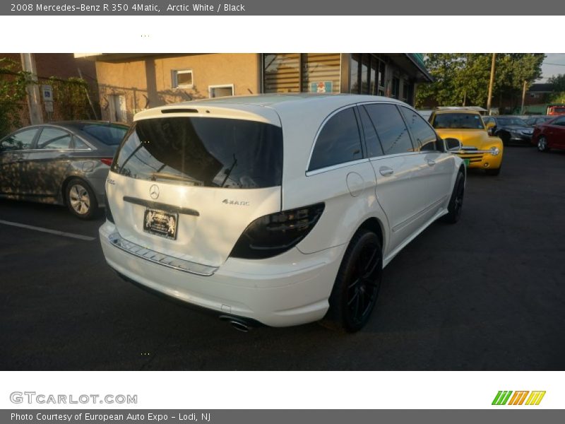 Arctic White / Black 2008 Mercedes-Benz R 350 4Matic