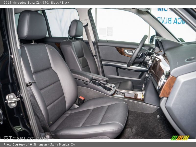 Black / Black 2015 Mercedes-Benz GLK 350