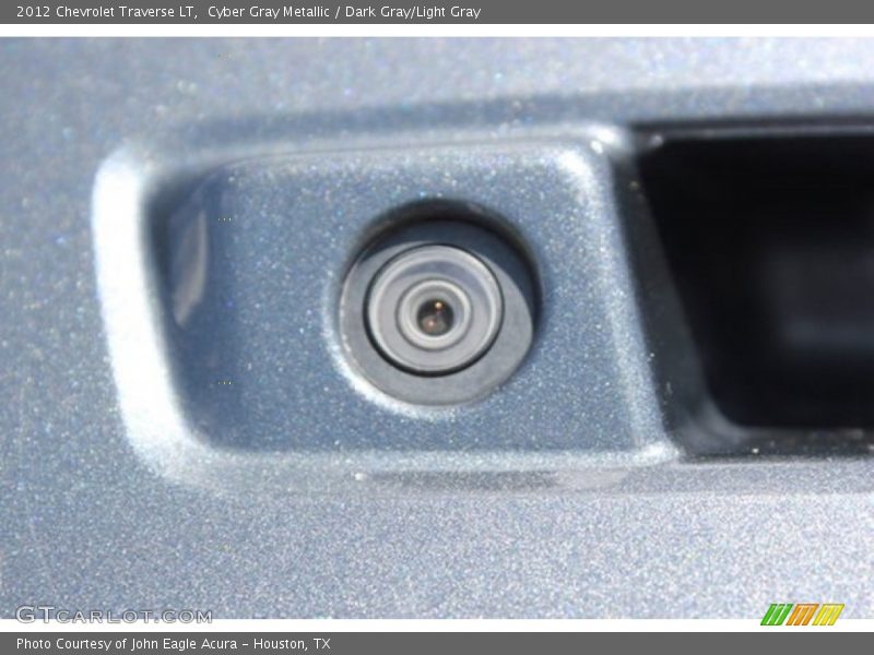 Cyber Gray Metallic / Dark Gray/Light Gray 2012 Chevrolet Traverse LT