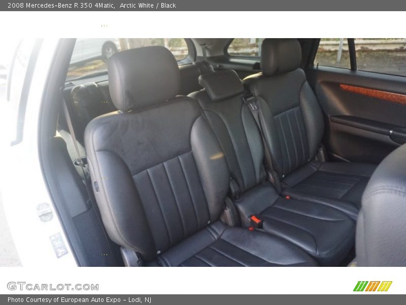 Arctic White / Black 2008 Mercedes-Benz R 350 4Matic