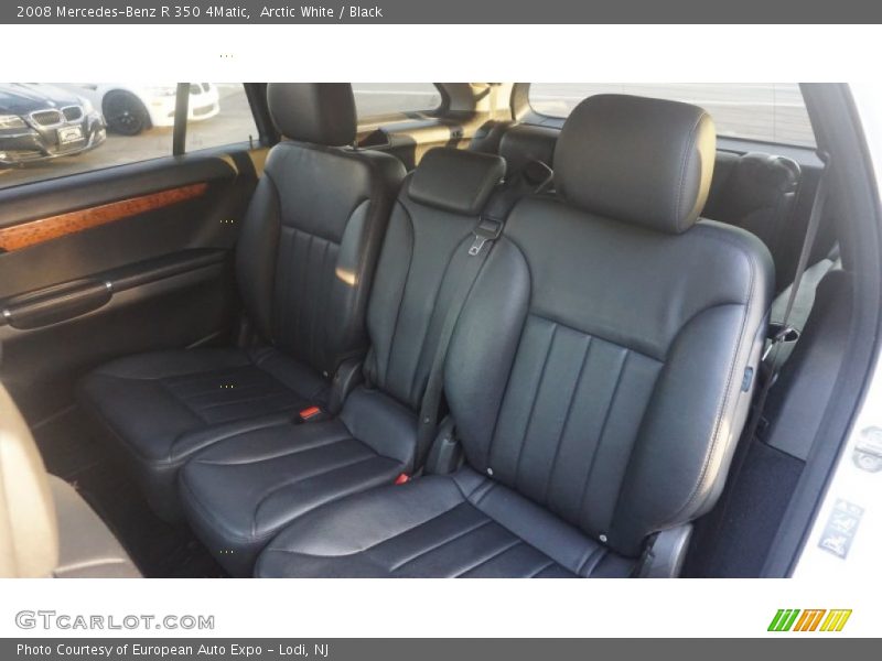 Arctic White / Black 2008 Mercedes-Benz R 350 4Matic