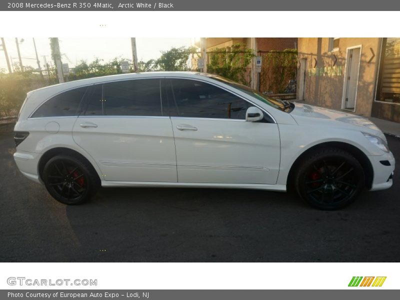 Arctic White / Black 2008 Mercedes-Benz R 350 4Matic
