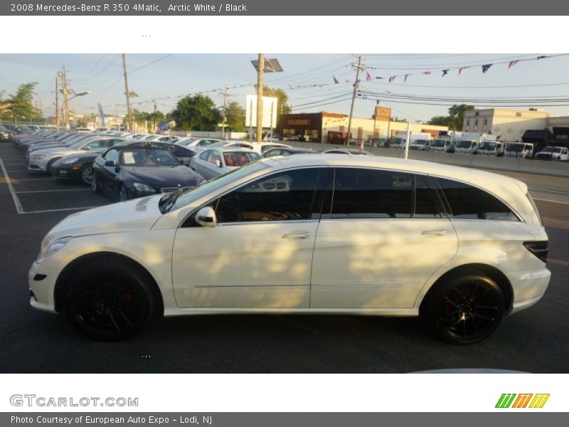 Arctic White / Black 2008 Mercedes-Benz R 350 4Matic