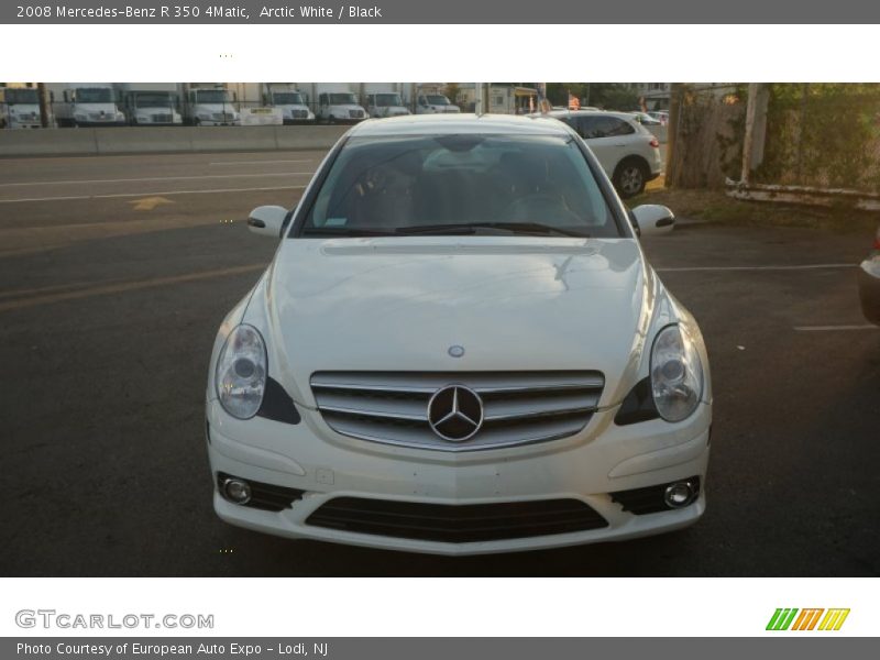 Arctic White / Black 2008 Mercedes-Benz R 350 4Matic