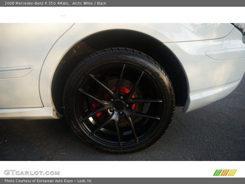 Arctic White / Black 2008 Mercedes-Benz R 350 4Matic