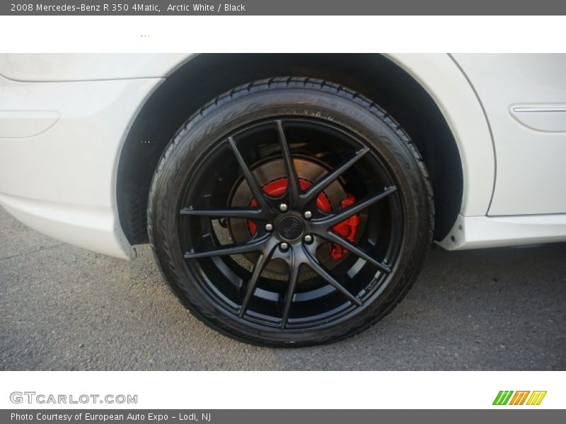 Arctic White / Black 2008 Mercedes-Benz R 350 4Matic