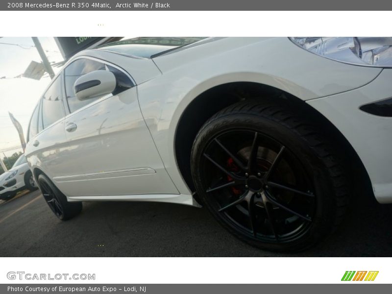 Arctic White / Black 2008 Mercedes-Benz R 350 4Matic