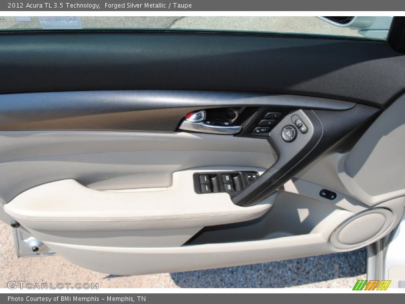 Forged Silver Metallic / Taupe 2012 Acura TL 3.5 Technology