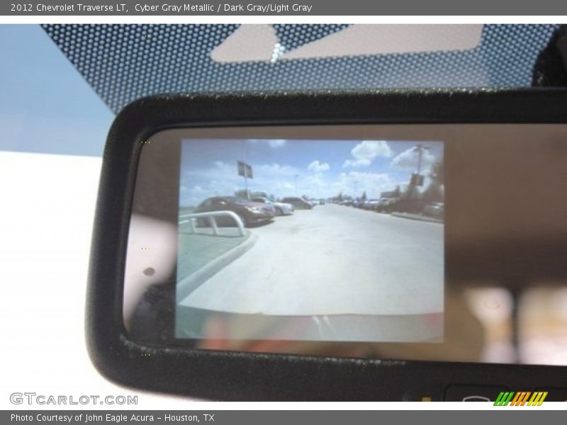 Cyber Gray Metallic / Dark Gray/Light Gray 2012 Chevrolet Traverse LT