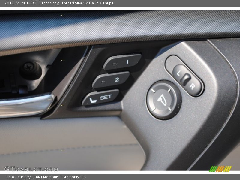 Forged Silver Metallic / Taupe 2012 Acura TL 3.5 Technology