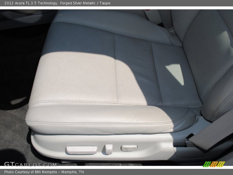 Forged Silver Metallic / Taupe 2012 Acura TL 3.5 Technology