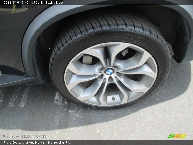 Jet Black / Black 2012 BMW X5 xDrive50i