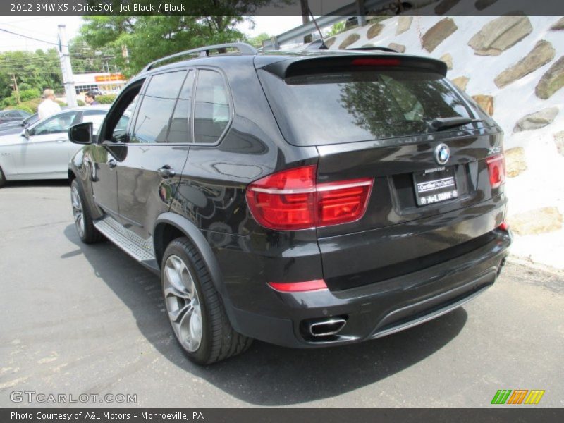 Jet Black / Black 2012 BMW X5 xDrive50i
