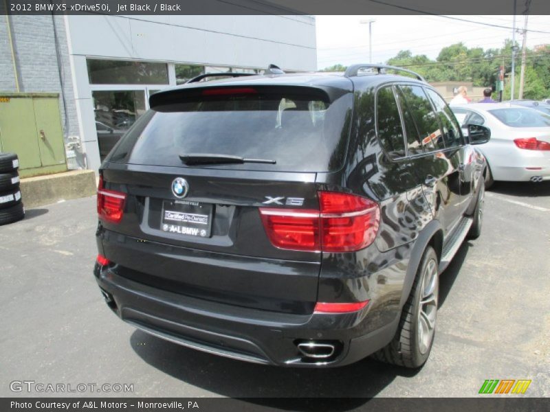 Jet Black / Black 2012 BMW X5 xDrive50i