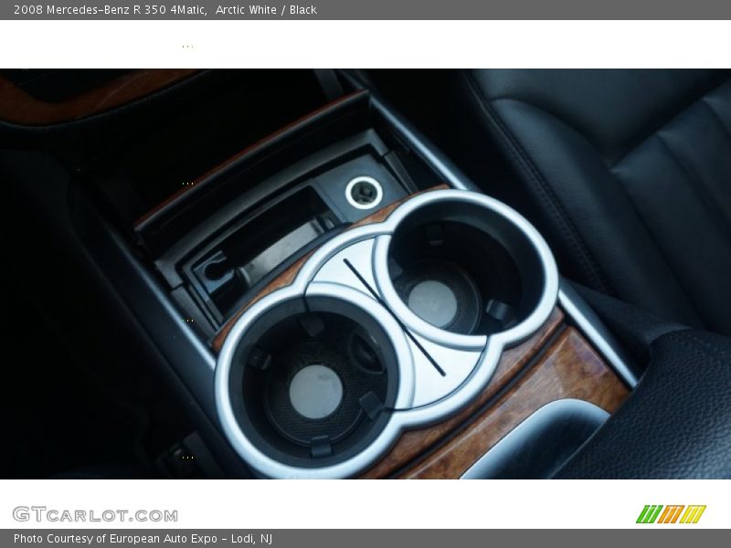 Arctic White / Black 2008 Mercedes-Benz R 350 4Matic