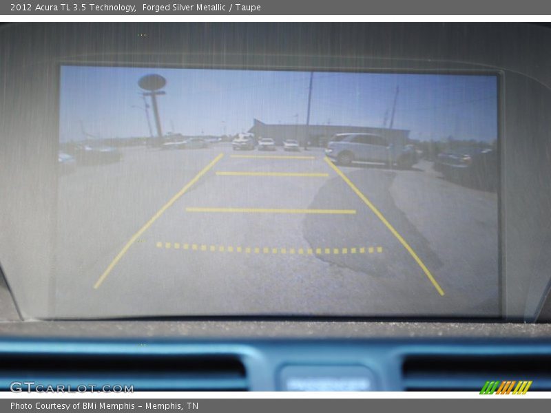 Forged Silver Metallic / Taupe 2012 Acura TL 3.5 Technology