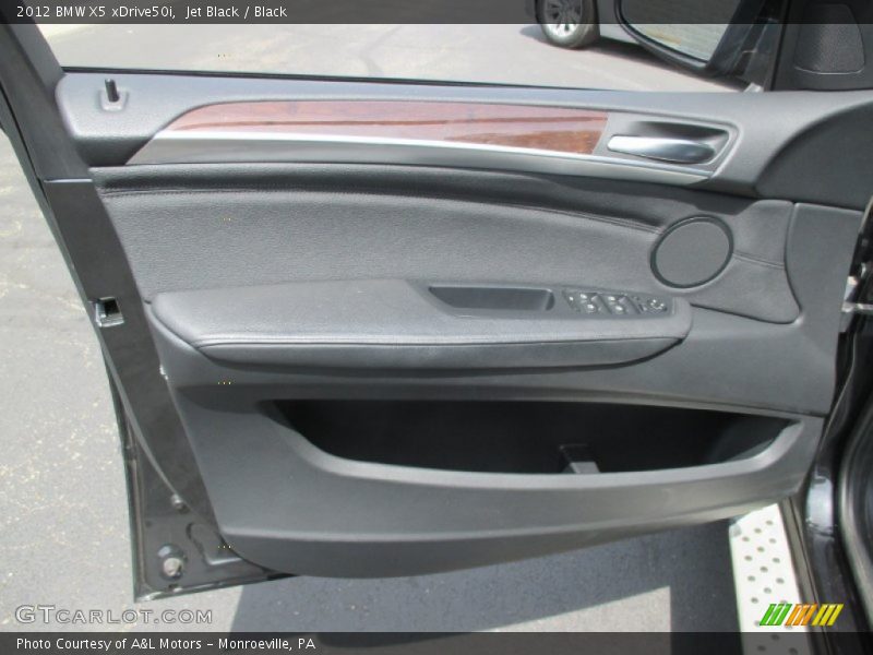 Jet Black / Black 2012 BMW X5 xDrive50i