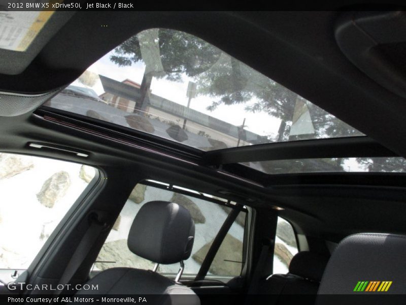 Jet Black / Black 2012 BMW X5 xDrive50i