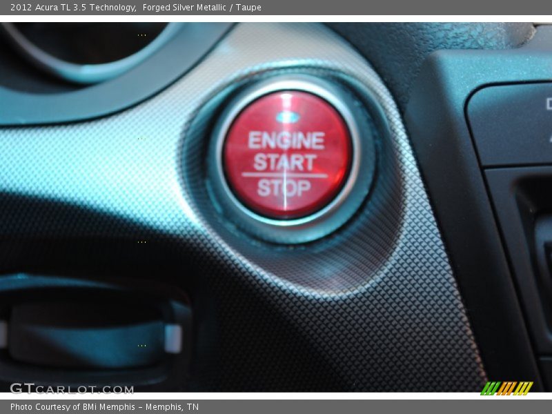 Forged Silver Metallic / Taupe 2012 Acura TL 3.5 Technology