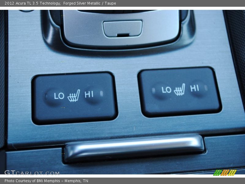 Forged Silver Metallic / Taupe 2012 Acura TL 3.5 Technology