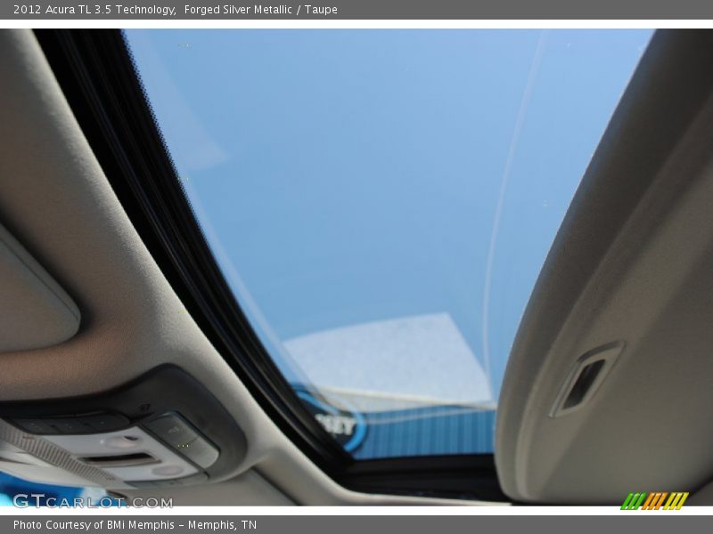 Forged Silver Metallic / Taupe 2012 Acura TL 3.5 Technology