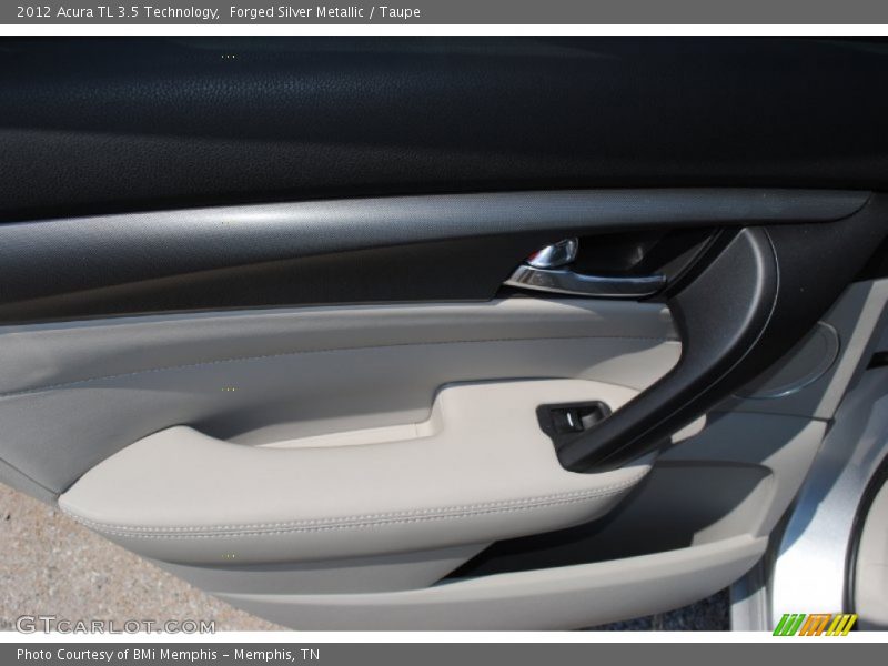 Forged Silver Metallic / Taupe 2012 Acura TL 3.5 Technology