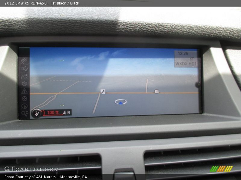 Jet Black / Black 2012 BMW X5 xDrive50i