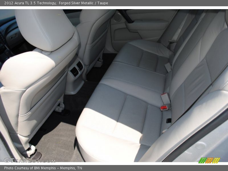 Forged Silver Metallic / Taupe 2012 Acura TL 3.5 Technology
