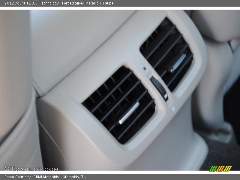 Forged Silver Metallic / Taupe 2012 Acura TL 3.5 Technology