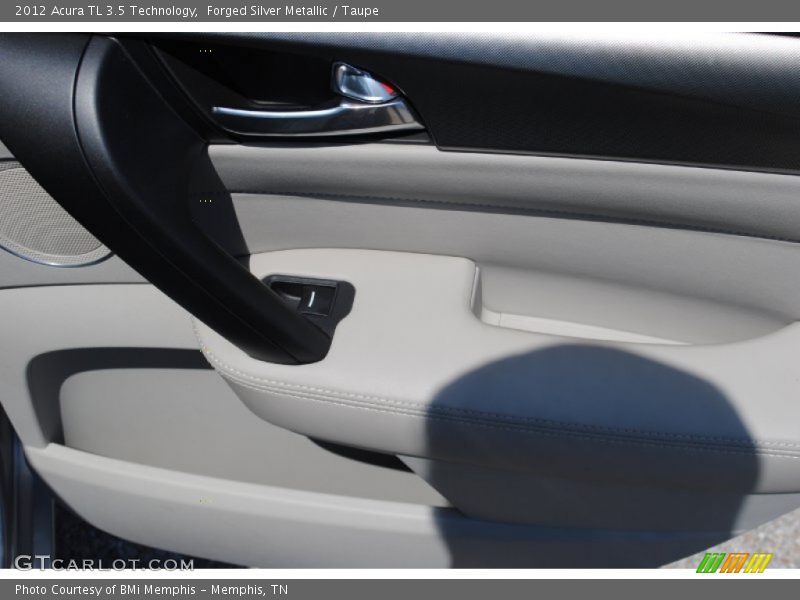 Forged Silver Metallic / Taupe 2012 Acura TL 3.5 Technology
